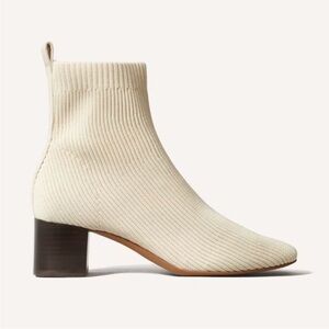 Everlane Women's The Glove Boot in Bone 6.5